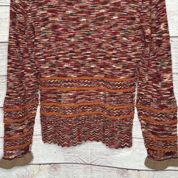 Sam Edelman Y2K Vibes Cathy Striped Pullover Cozy Soft Sweater Size Large New - Picture 10 of 11